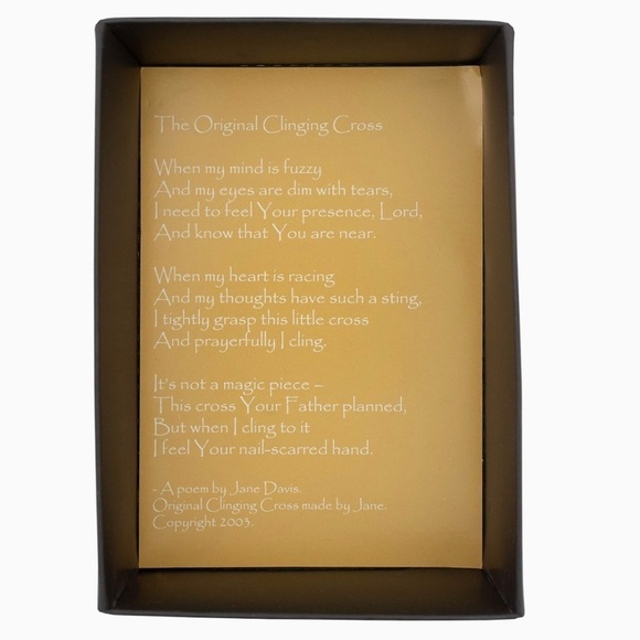 The Clinging Cross and The Lord Will Guide You Always Ornament - Picture 5 of 10